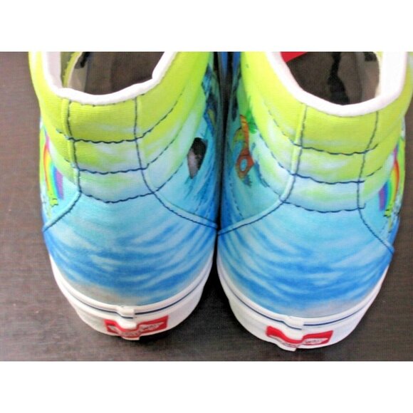 COPY - Vans x SpongeBob Men's Sk8-Hi Imaginaaation Blue Canvas Shoes Size 11.5 … - Picture 6 of 6